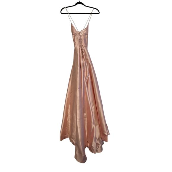 JVN by Jovani Pink Gown - Size 00 - Picture 5 of 16